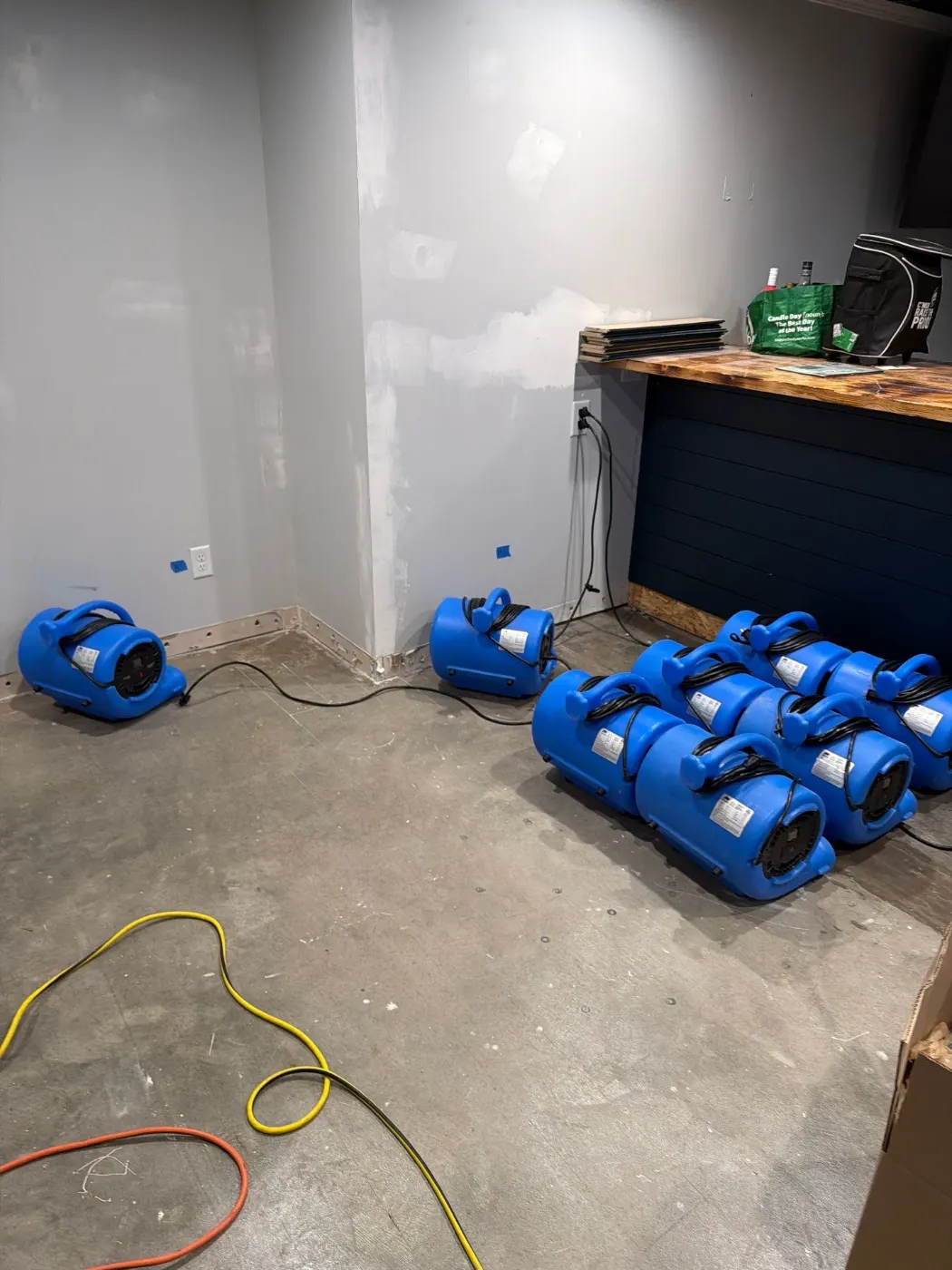 Water damage restoration by Pebble Brook Water Restoration near Arcadia, IN